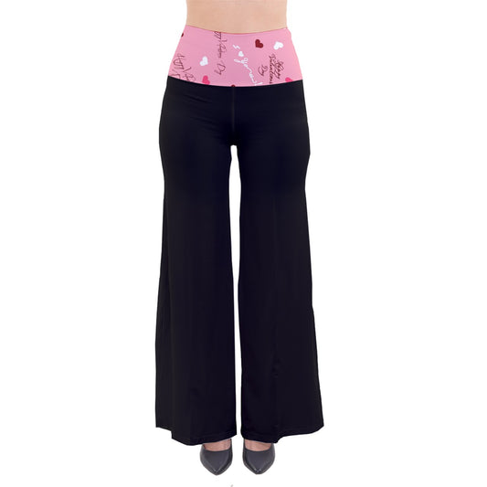 Sweet Valentine Foldover Yoga Pants