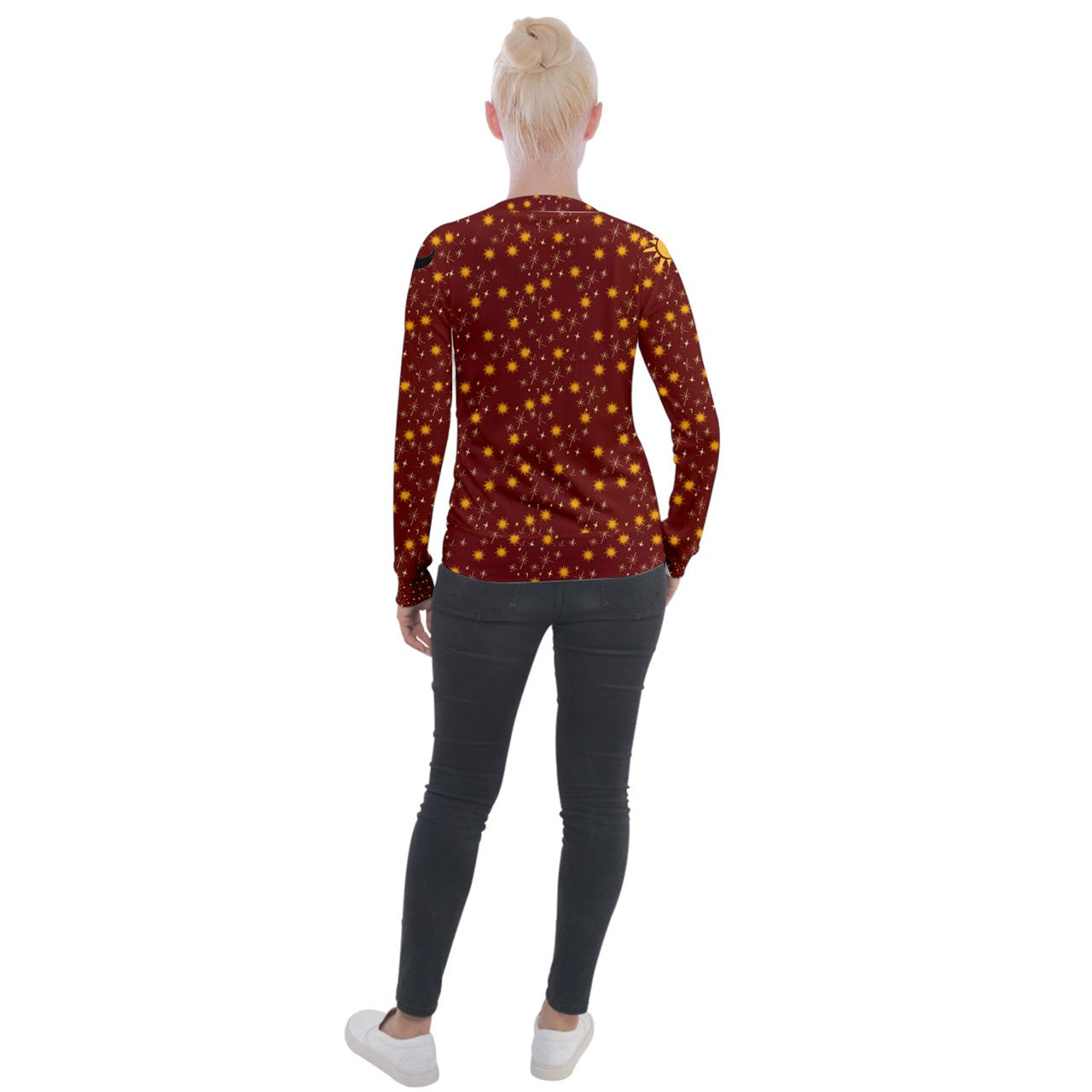 Red Whimsy Velvet Tracksuit Jacket