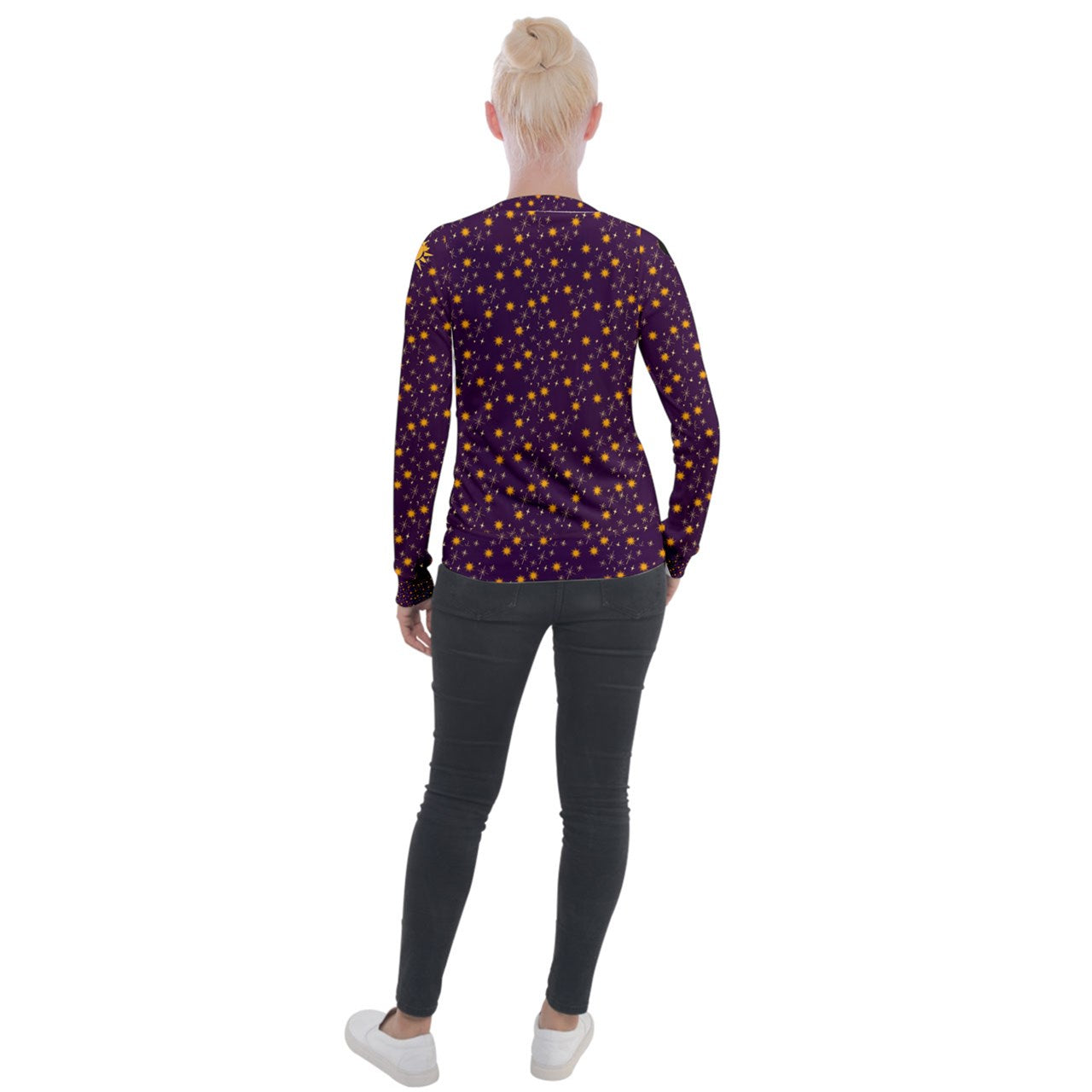 Purple Whimsy Velvet Tracksuit Jacket