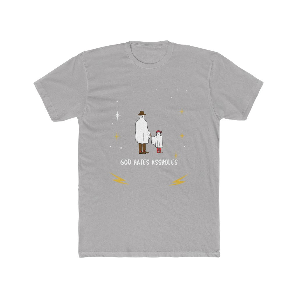 God Hates Assholes Cotton Crew Tee