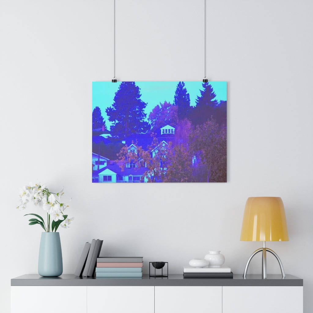 Winter From The East Window Giclée Art Print