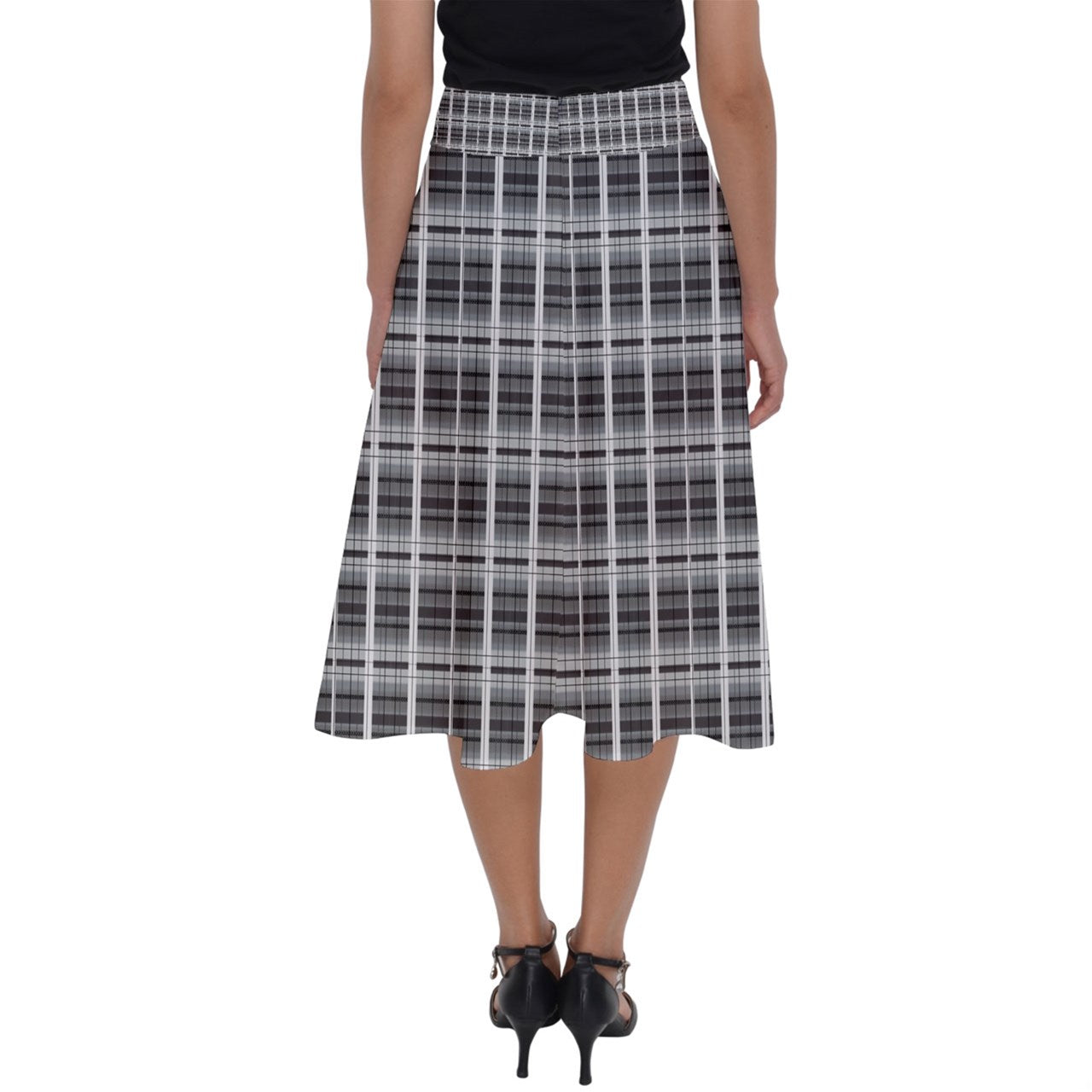 grey strap grey academia Perfect Length Midi Skirt