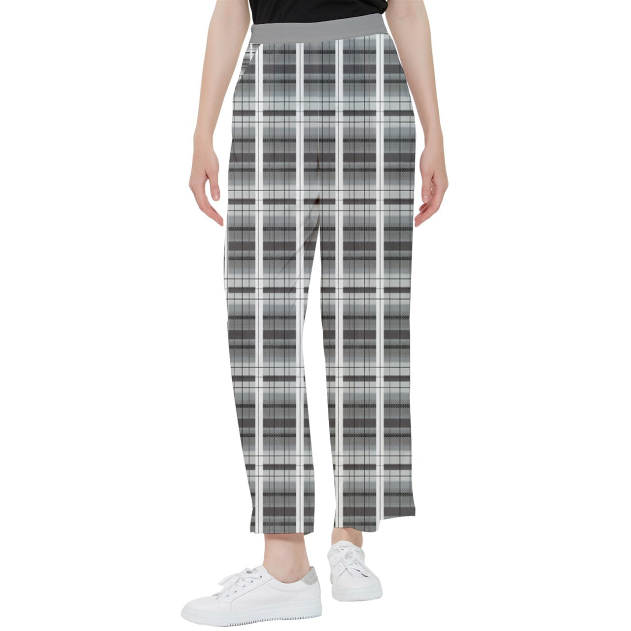 grey academia Pants