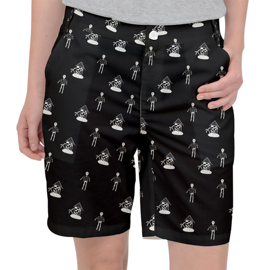 hawiian skeleton Pocket Shorts