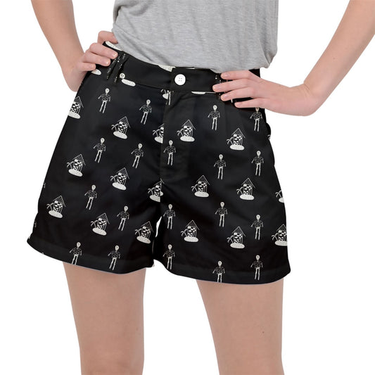 hawiian skeleton Ripstop Shorts
