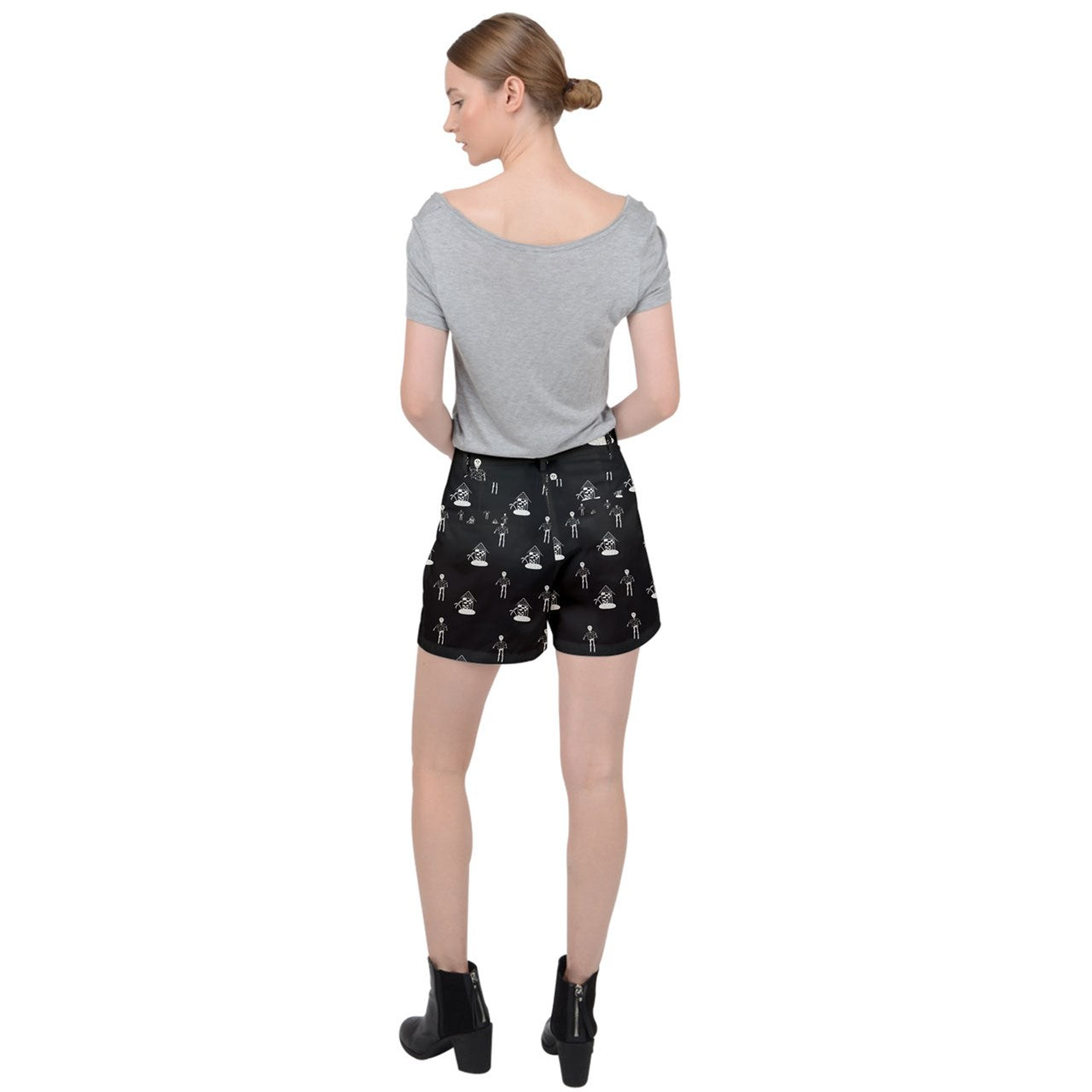 hawiian skeleton Ripstop Shorts