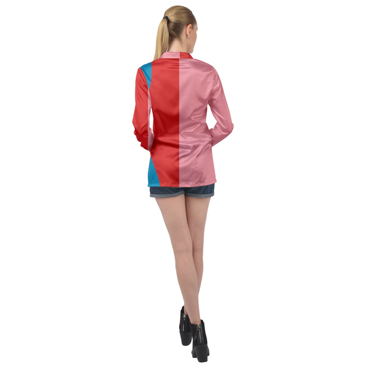 wavy gravy Long Sleeve Satin Shirt