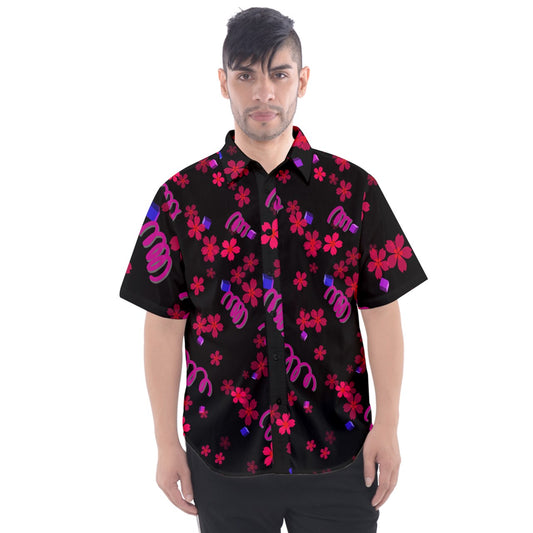 springed flower Short Sleeve Shirt