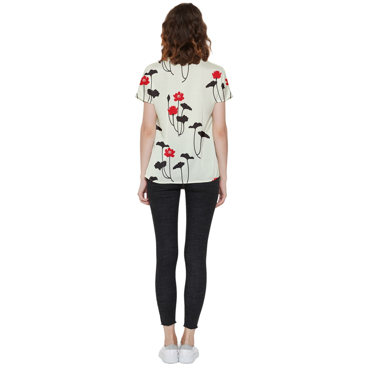 poppy flower Short Sleeve Pocket Shirt