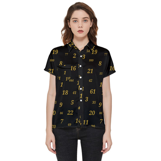 golden digits Short Sleeve Pocket Shirt