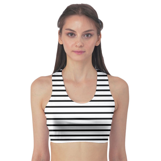 white stripes boi Bra