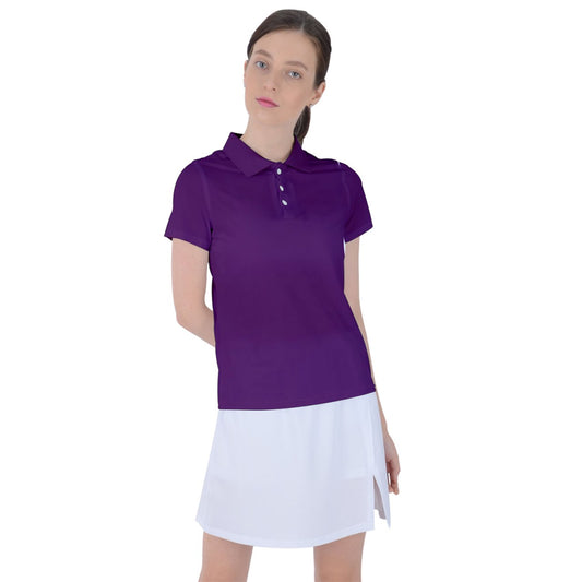 Violet Polo Tee