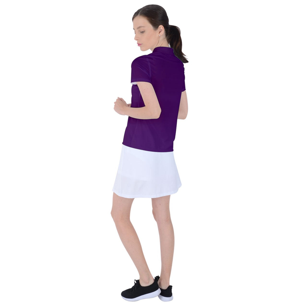 Violet Polo Tee