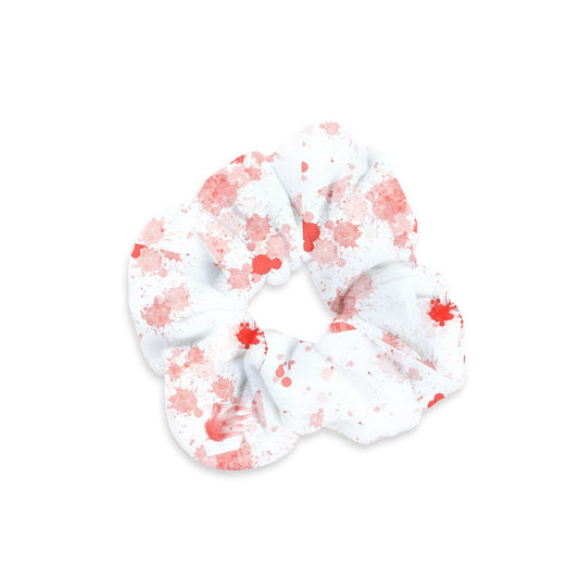 blood spatter Velvet Scrunchie