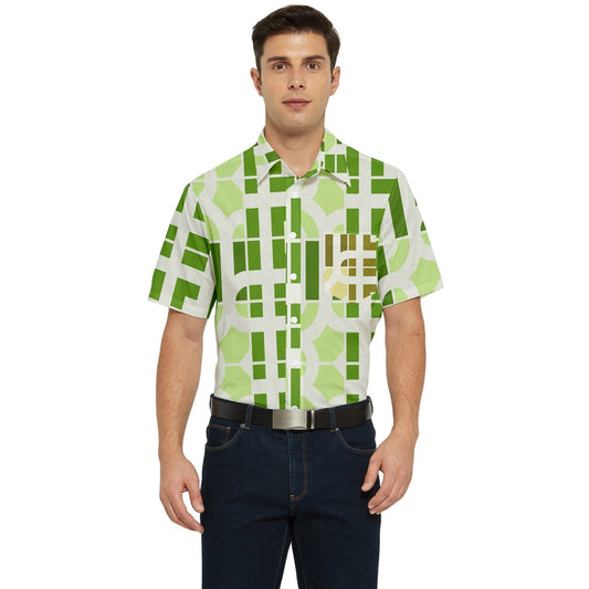 mod link Short Sleeve Pocket Shirt