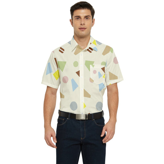 chaotic neutral Short Sleeve Pocket Shirt