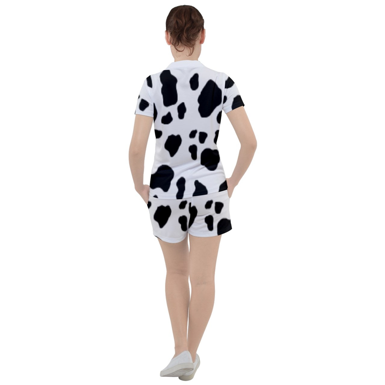 electric cowboi senior Mesh Tee and Shorts Set