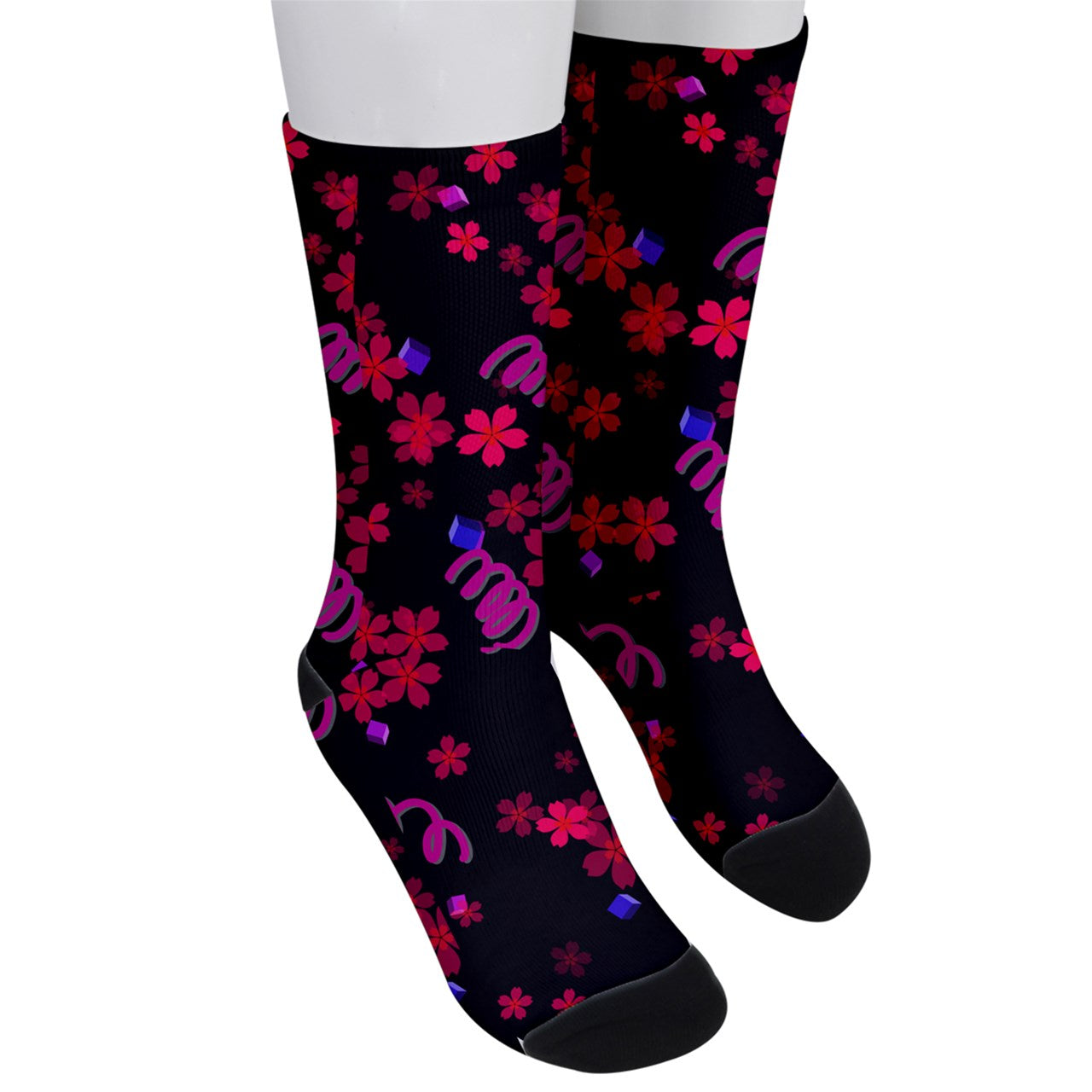 springed flowers Crew Socks