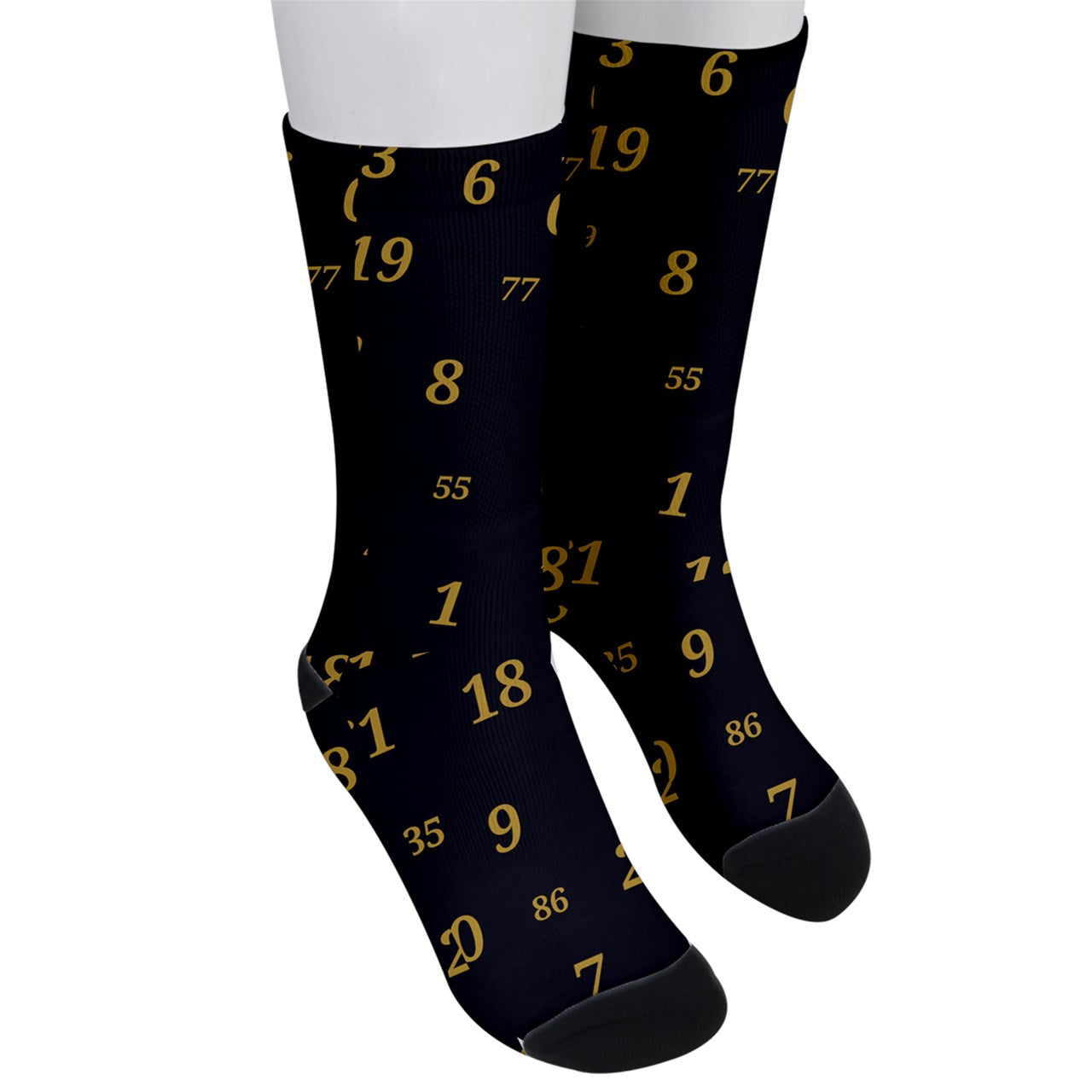 Golden Ratio Numbers Crew Socks