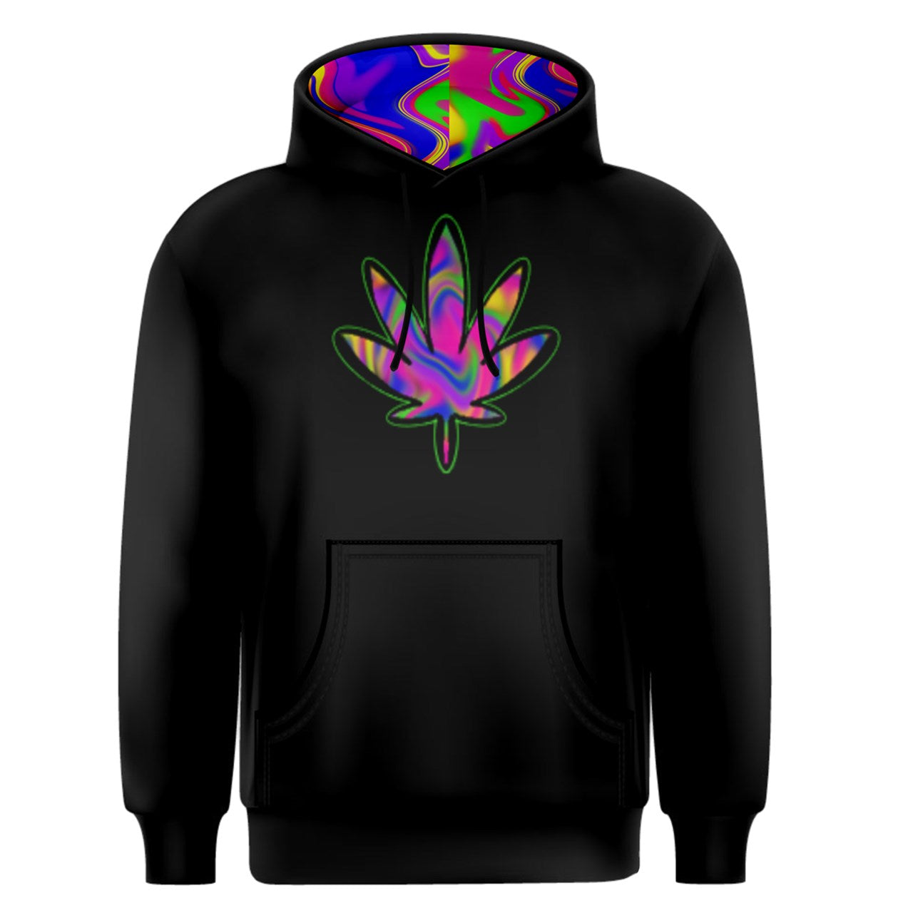Pixel Peace Leaf Core Hoodie