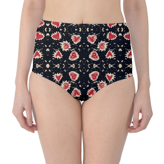 Paper Hearts Classic High-Waist Bikini Briefs