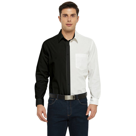 Split Shade Long Sleeve Shirt