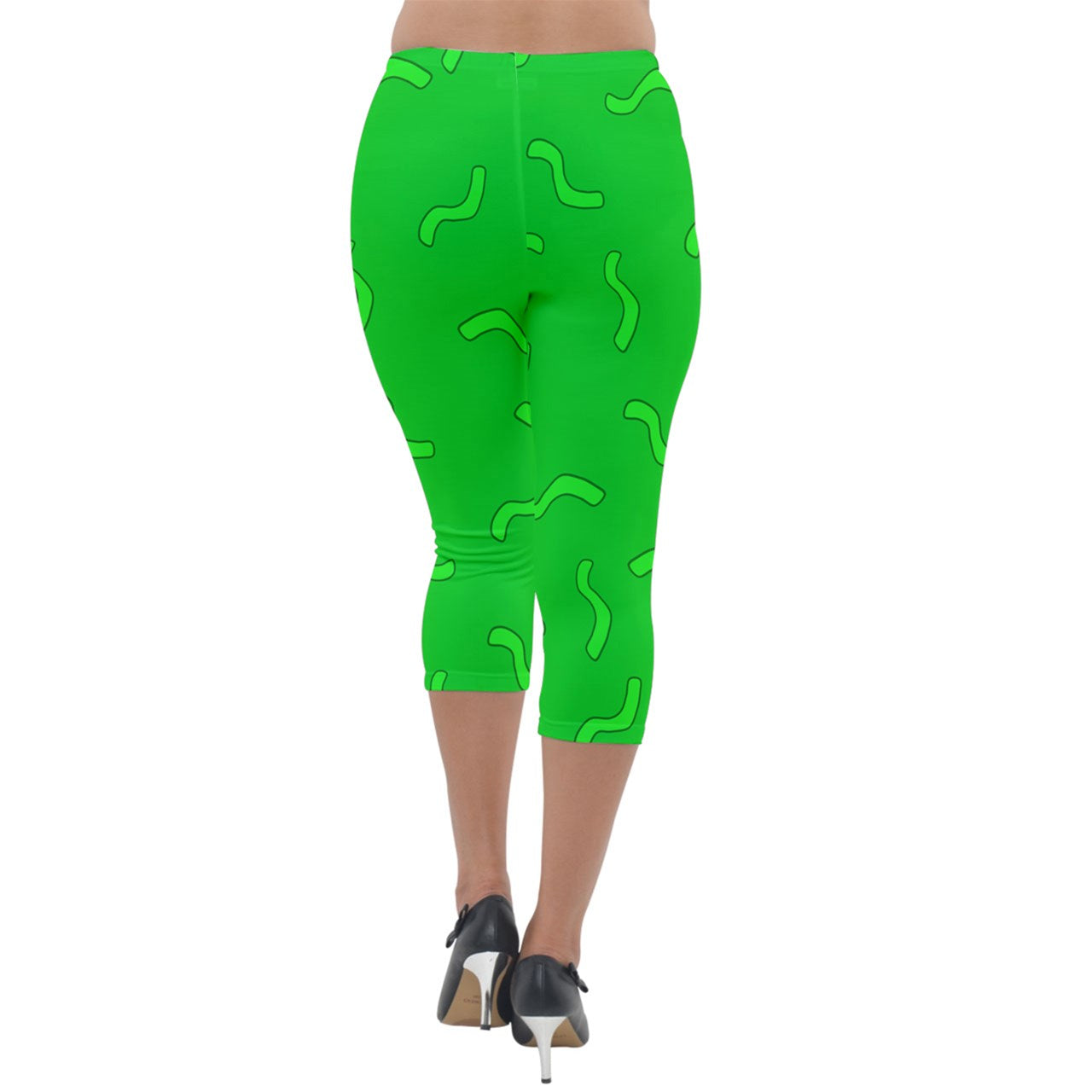 Charlie Fishe's Velour Capri Leggings