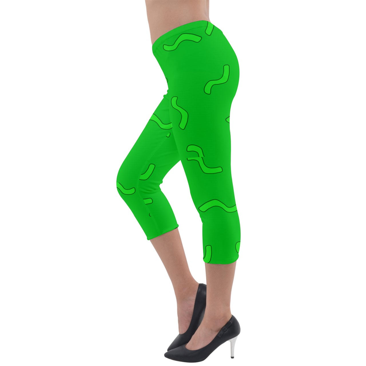 Charlie Fishe's Velour Capri Leggings