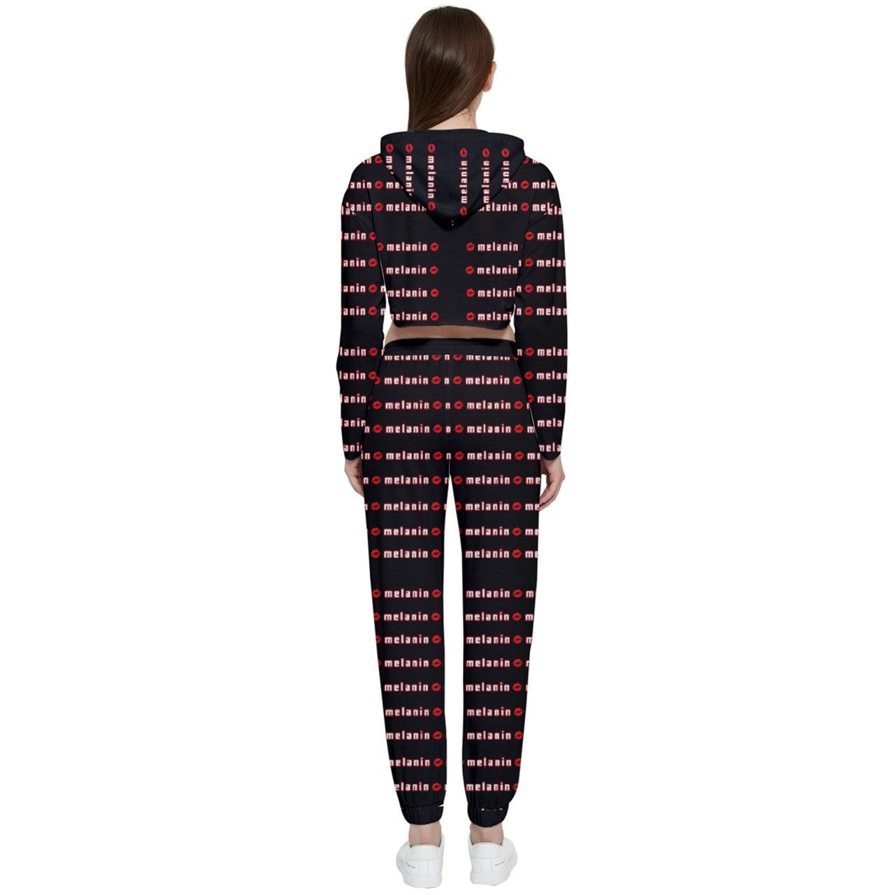 Melanin Cropped Track Suit