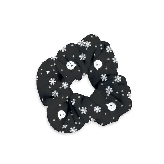 Spooky Snowflake Velvet Scrunchie