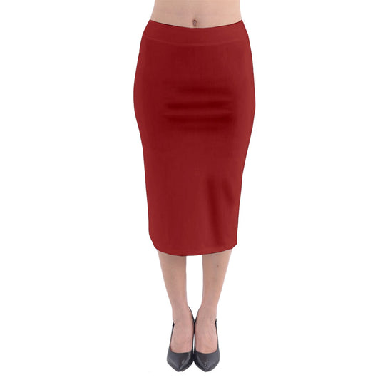 Apple Midi Pencil Skirt