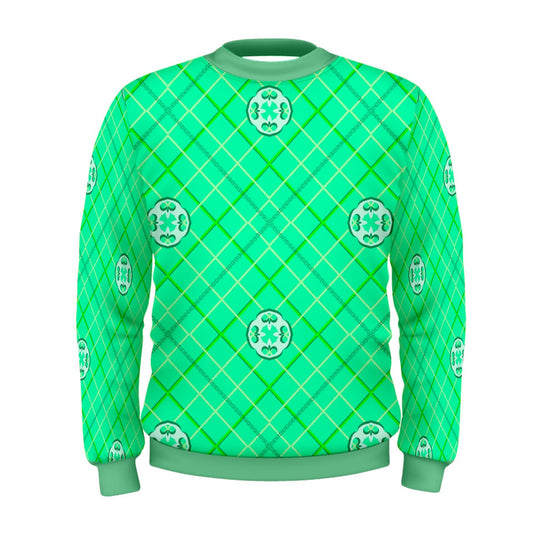 Seafoam Argyll Sweatshirt
