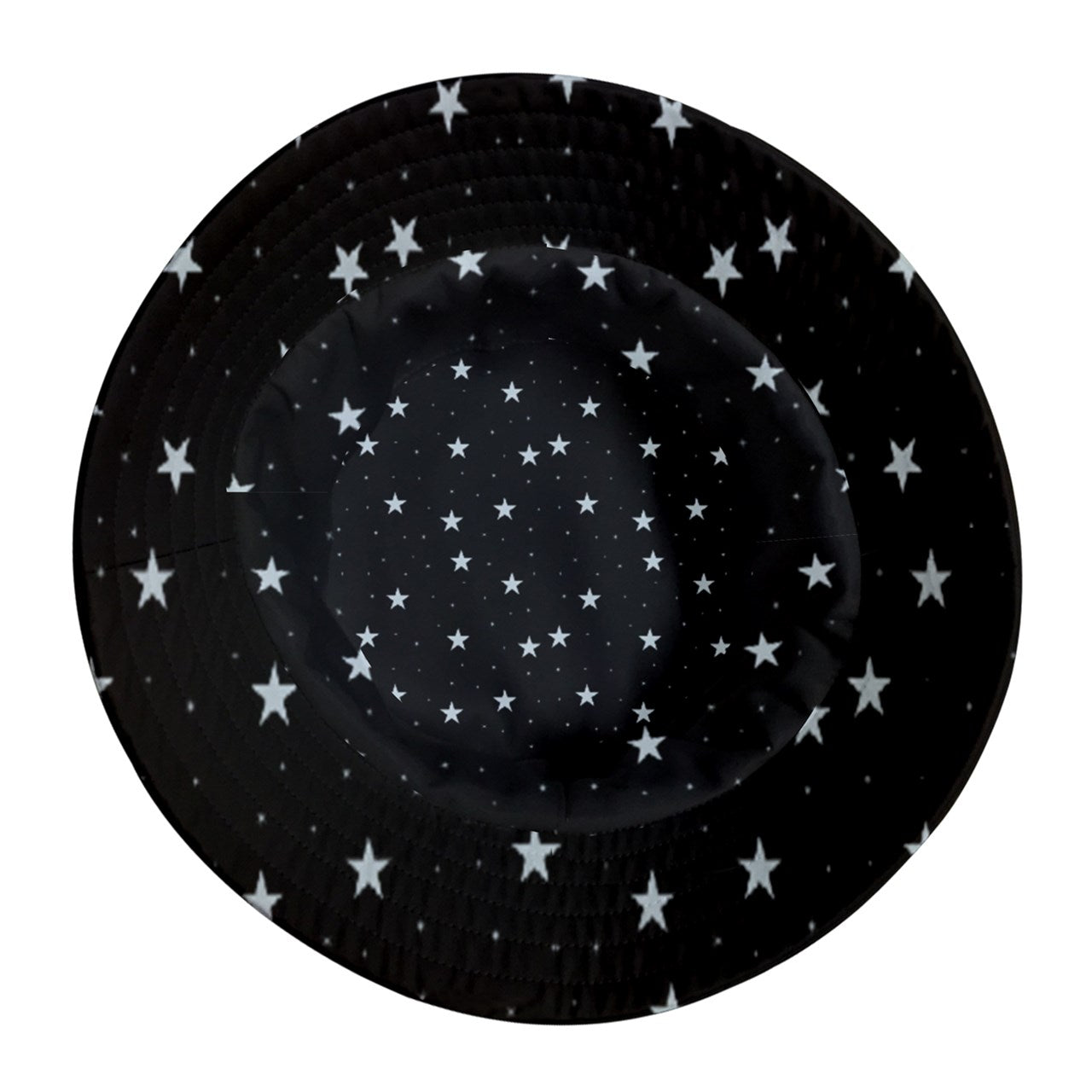 Swampfog Tie Dye Space Cadet - Clear Night Star - Reversible Bucket Hat