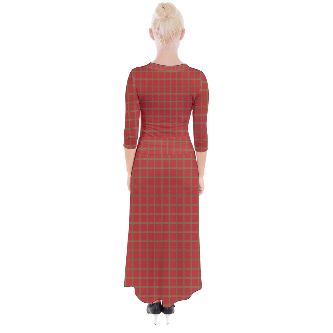 Cherry Jubilie Wrap Maxi Dress