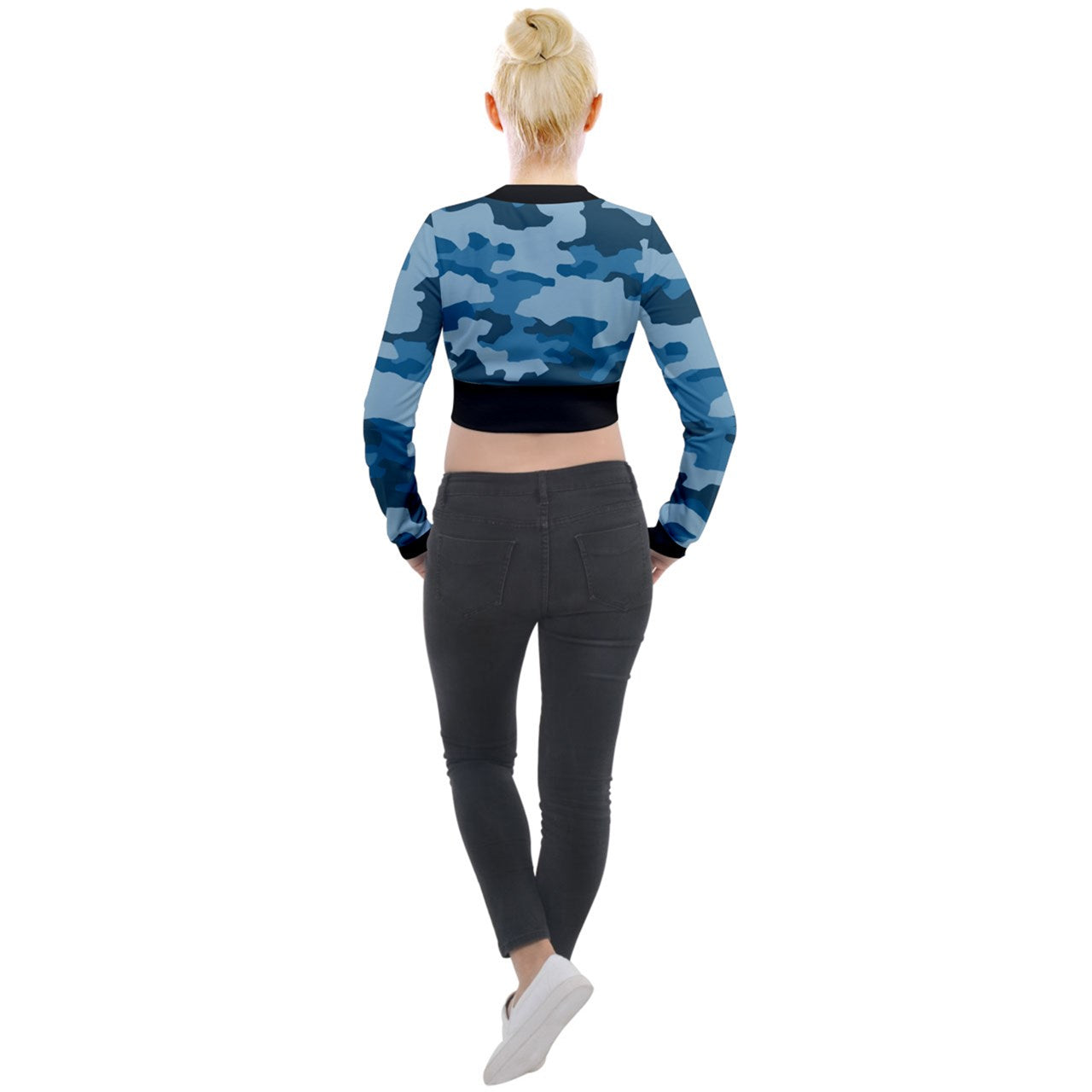 y2k Soldier Western Long Sleeve Cropped Velvet Jacket