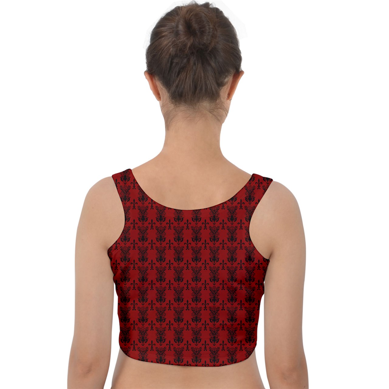 Vampweed Velvet Crop Top