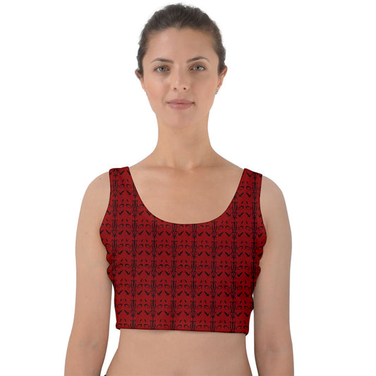 Vamplilly Velvet Crop Top