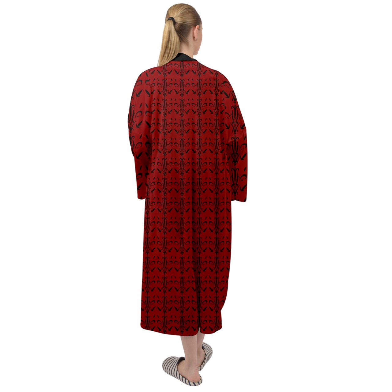 Vamplilly Maxi Velour Robe