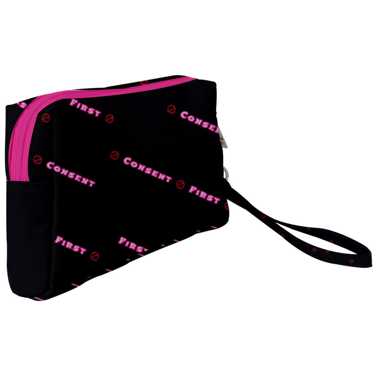 Consent First Wristlet Pouch Bag (Small)