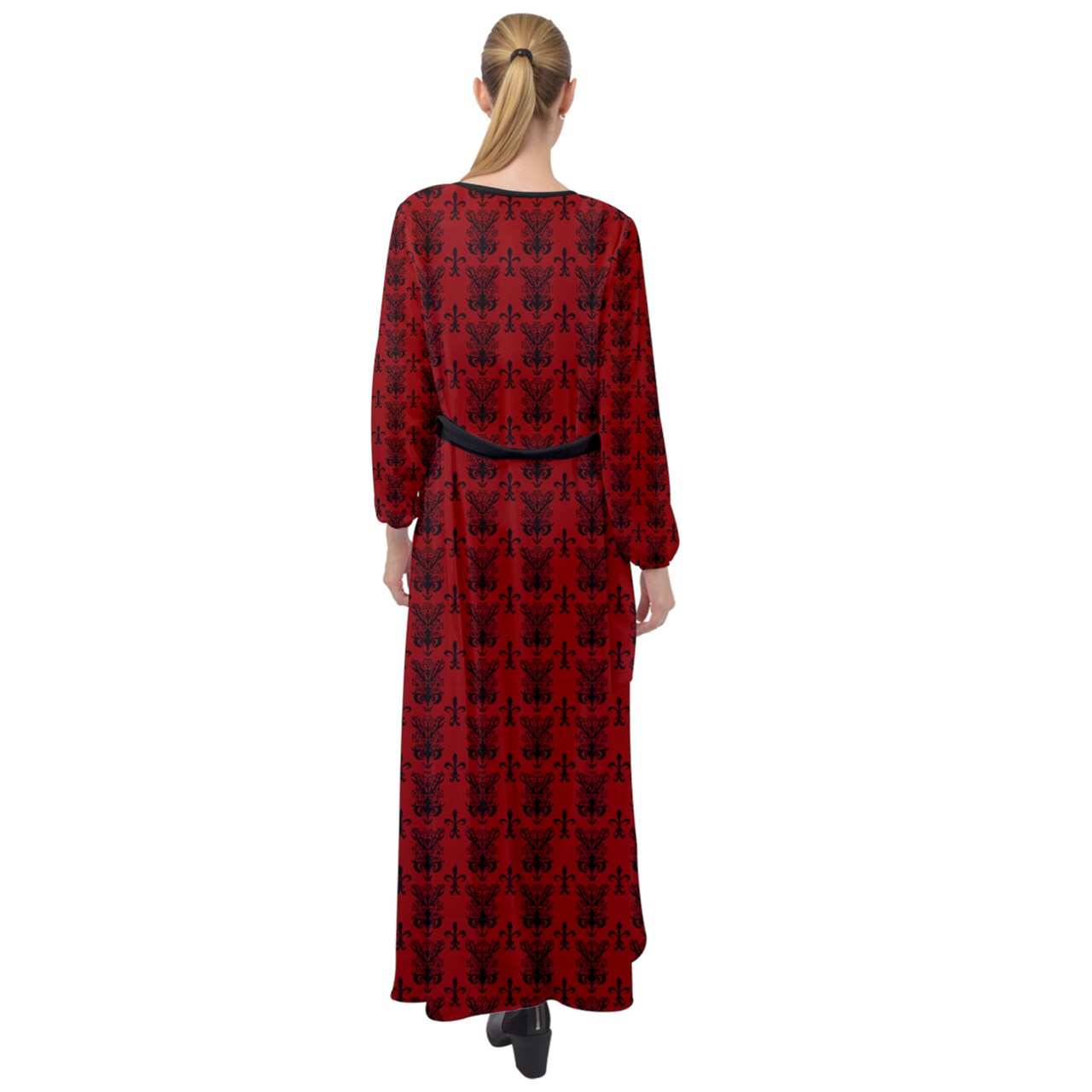 Vampweed Maxi Chiffon Beach Robe