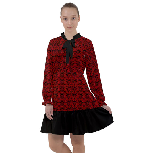 Lovelilly All Frills Chiffon Dress