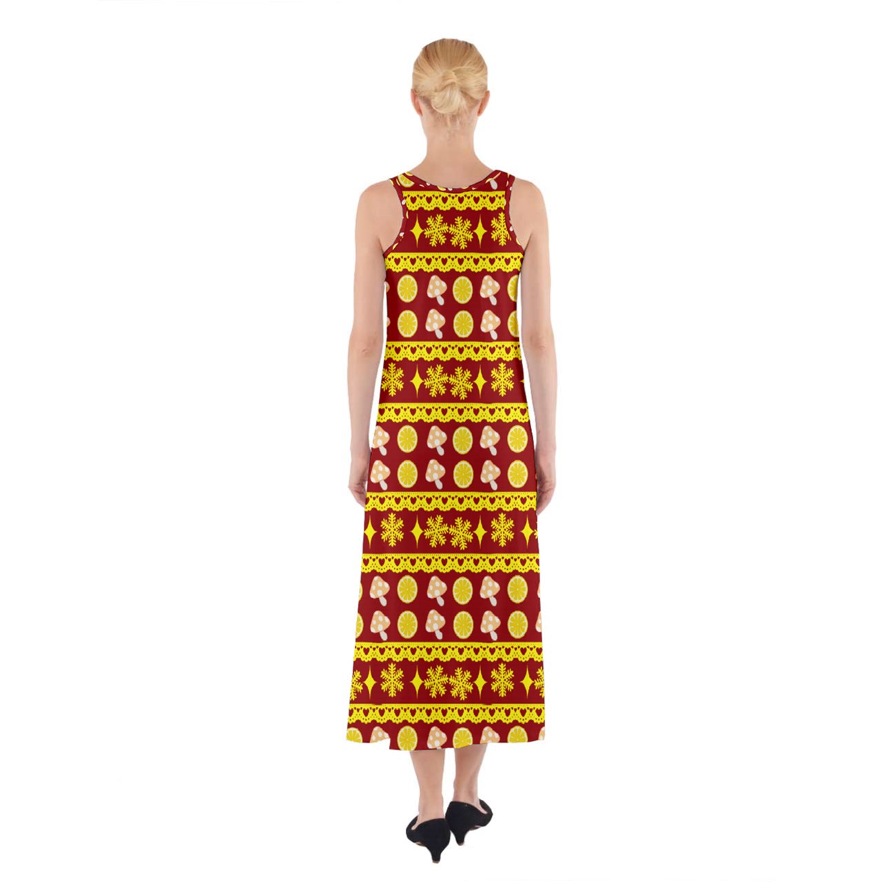Magick Lemonade Stripes Sleeveless Maxi Underdress