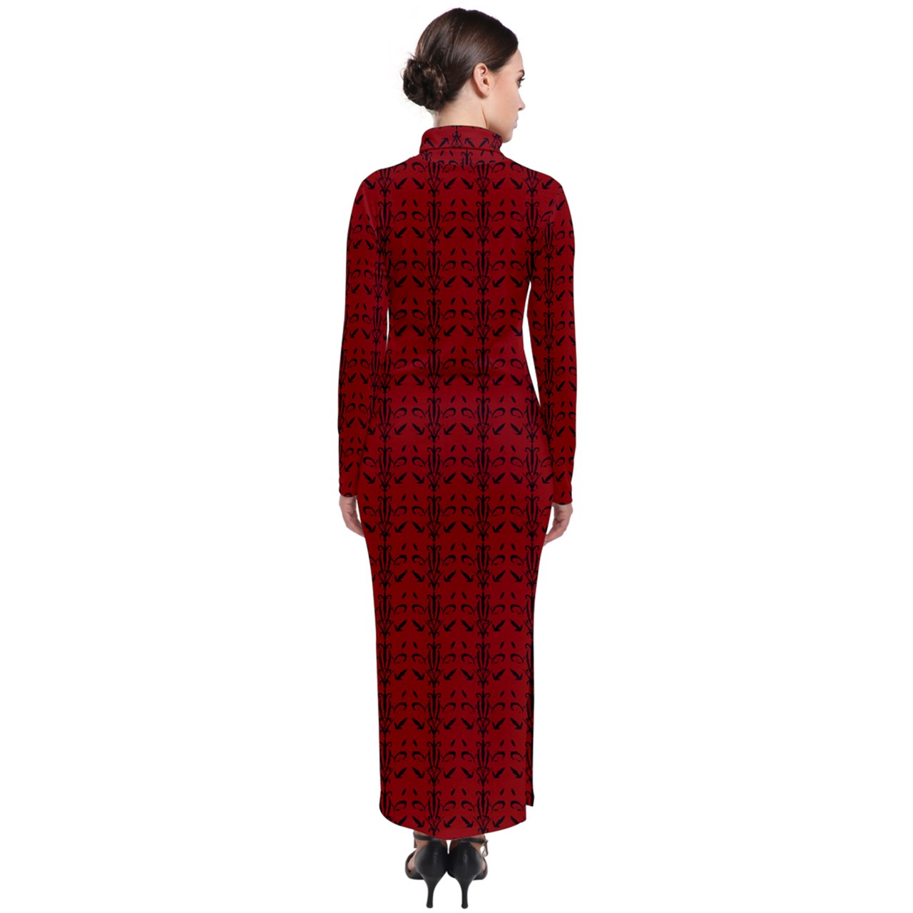 Vamplilly Turtleneck Maxi Dress