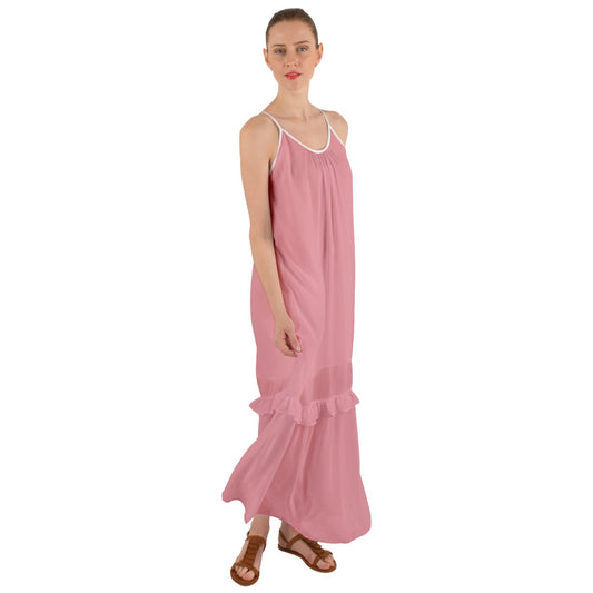 My Milkshake Cami Maxi Ruffle Chiffon Underdress