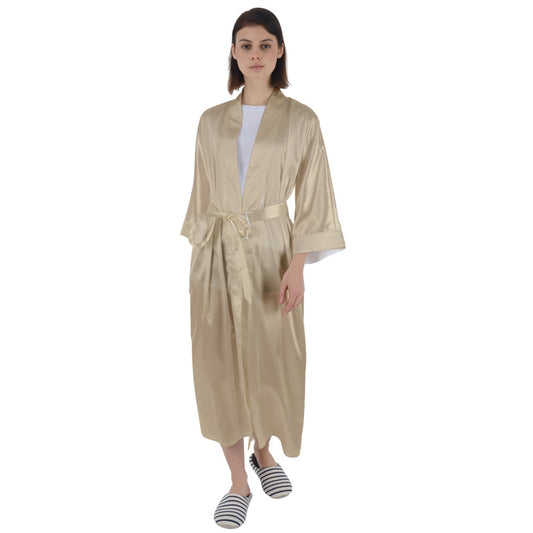 Paige Boy Maxi Satin Kimono