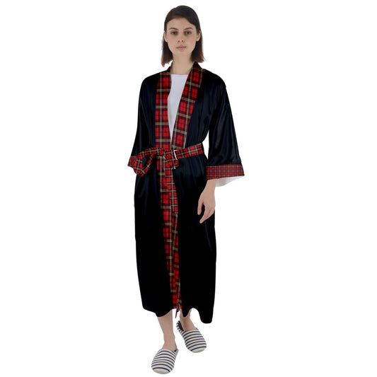 Jackdaw Maxi Satin Robe