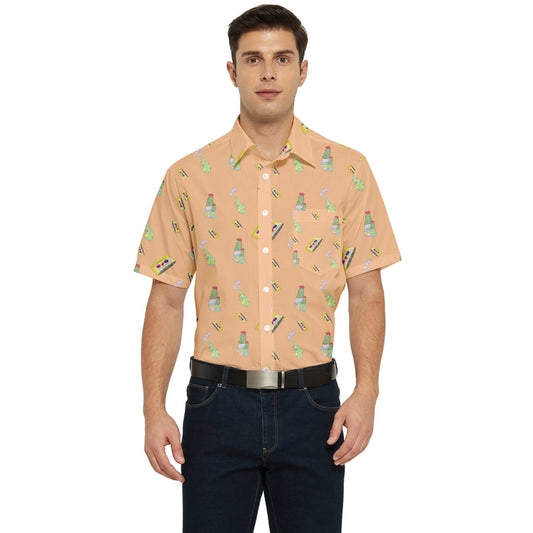 Cactus Mix Short Sleeve Pocket Shirt