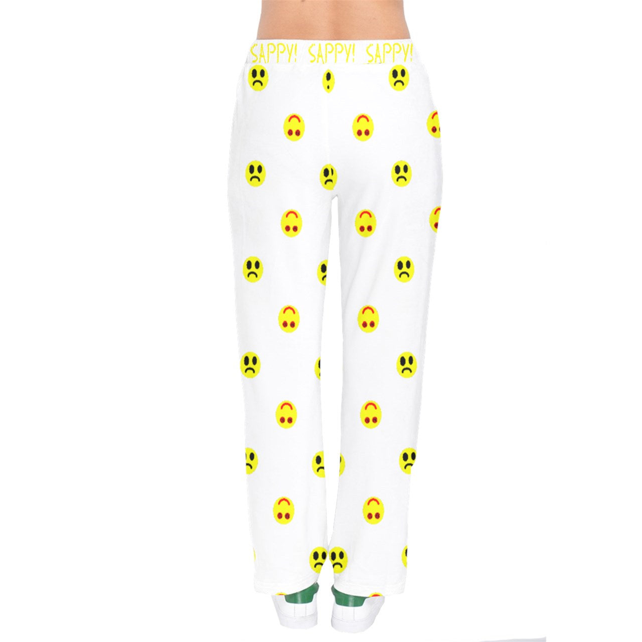 Twisted Smiley lite Velvet Sweat Pants