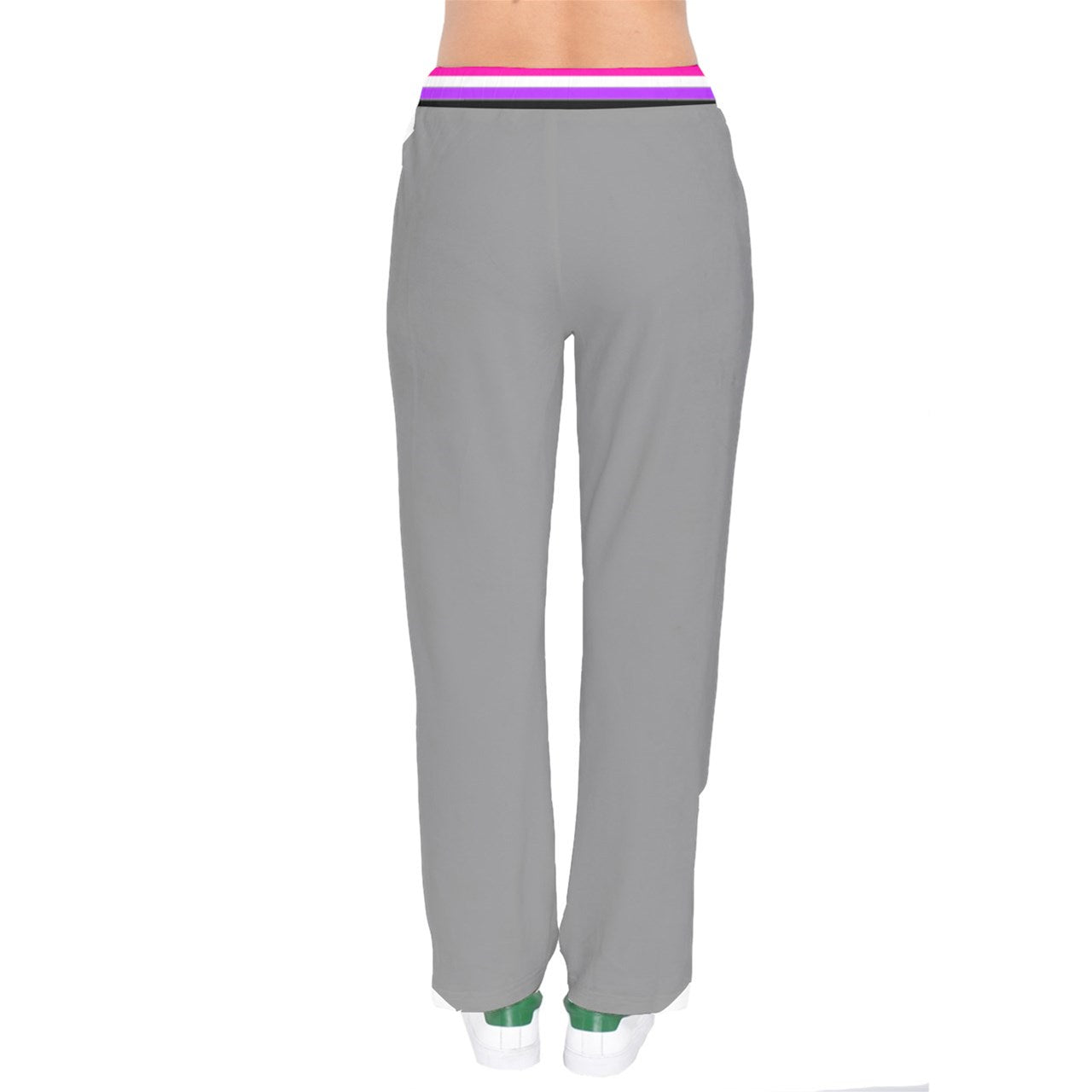 DL Gfluid Flag Heart Velvet Sweat Pants
