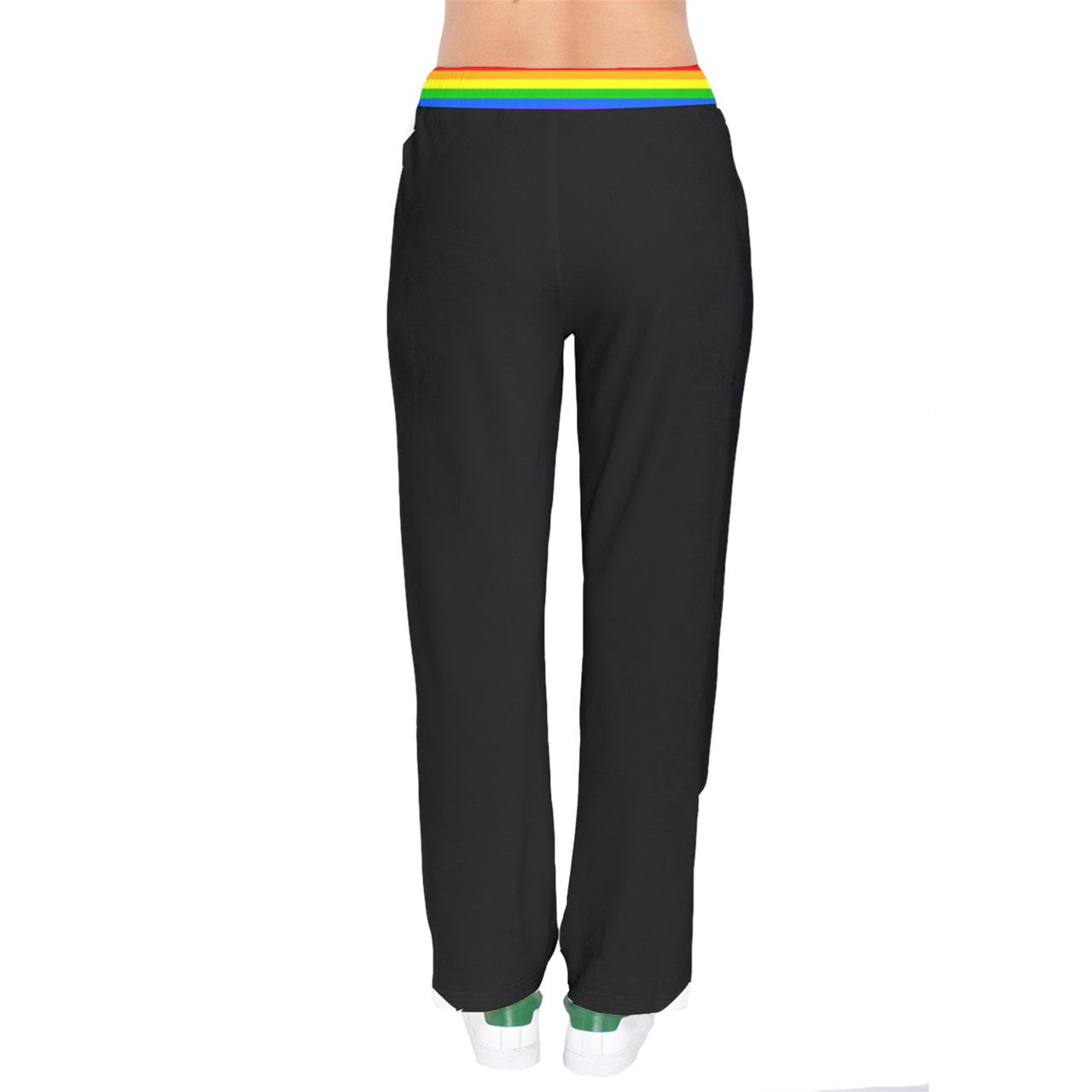 DL BLB Flag Heart Velvet Sweat Pants